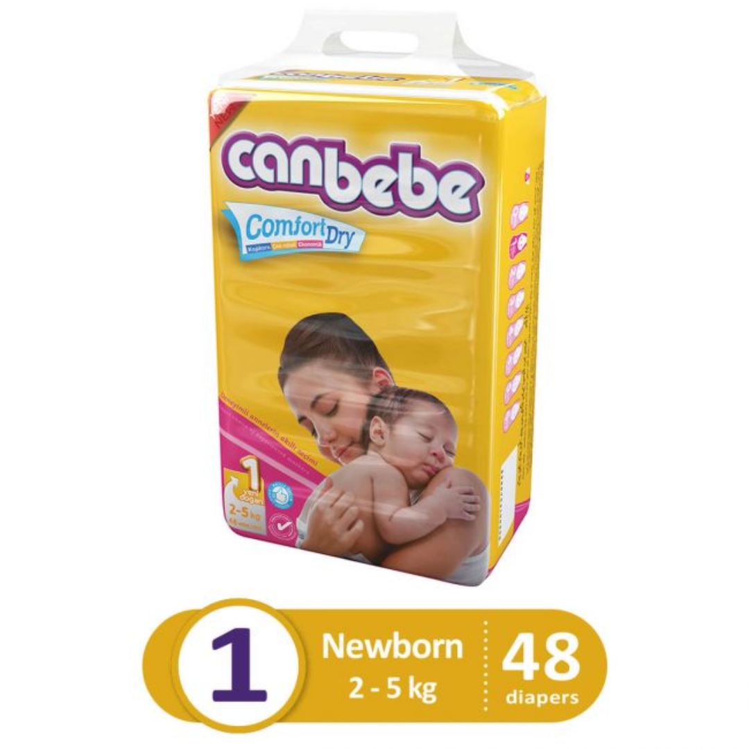 Canbebe Super Economic Pack New Born 48Pcs