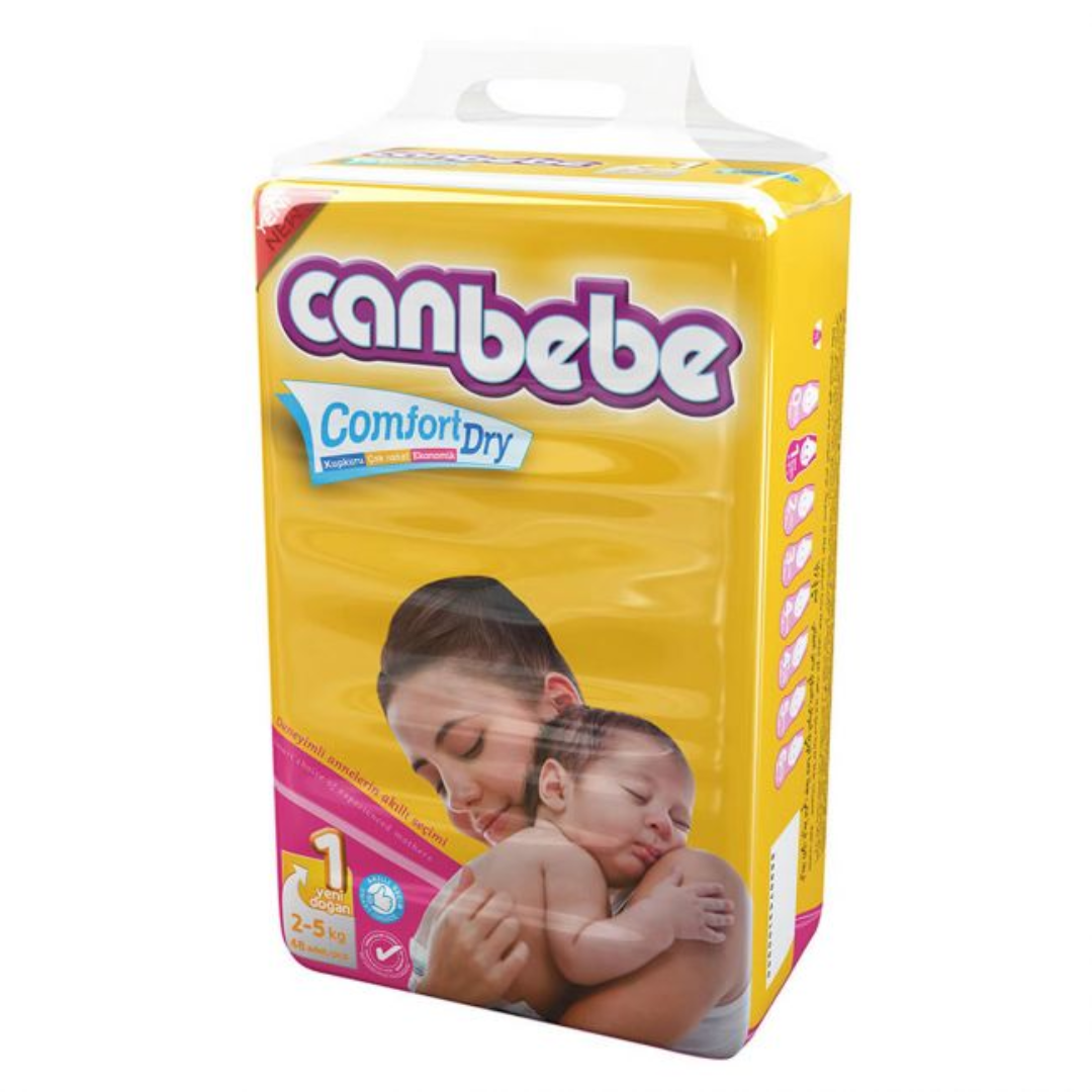 Canbebe Super Economic Pack New Born 48Pcs