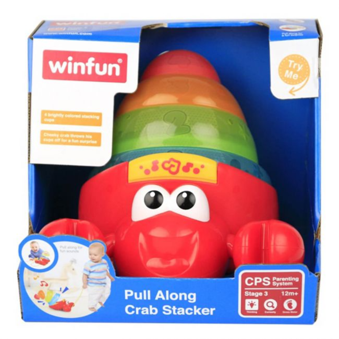 Winfun Pull Along Crab Stacker (0747)