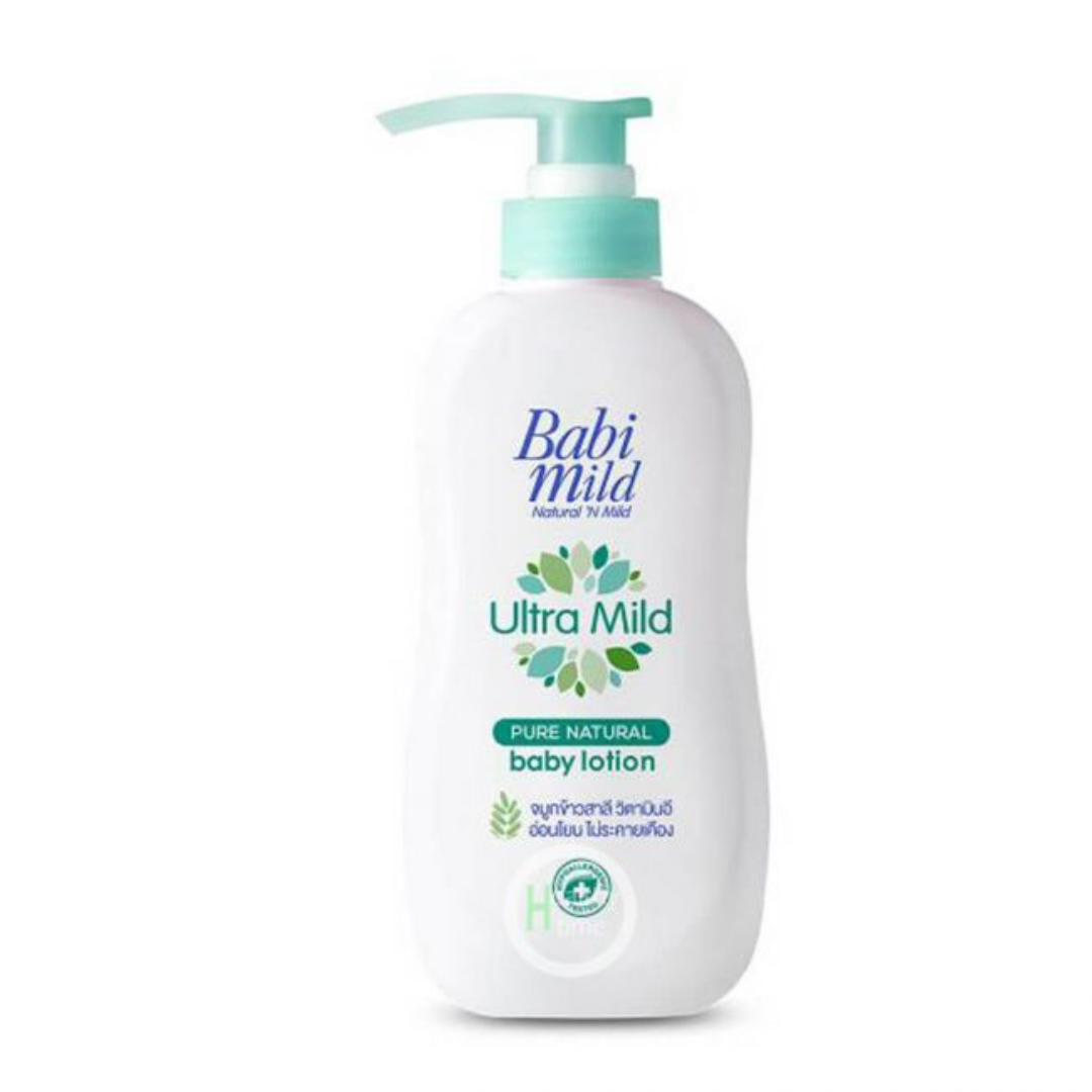 Babi Mild Baby Lotion Natural N Mild Bioganik 400ML