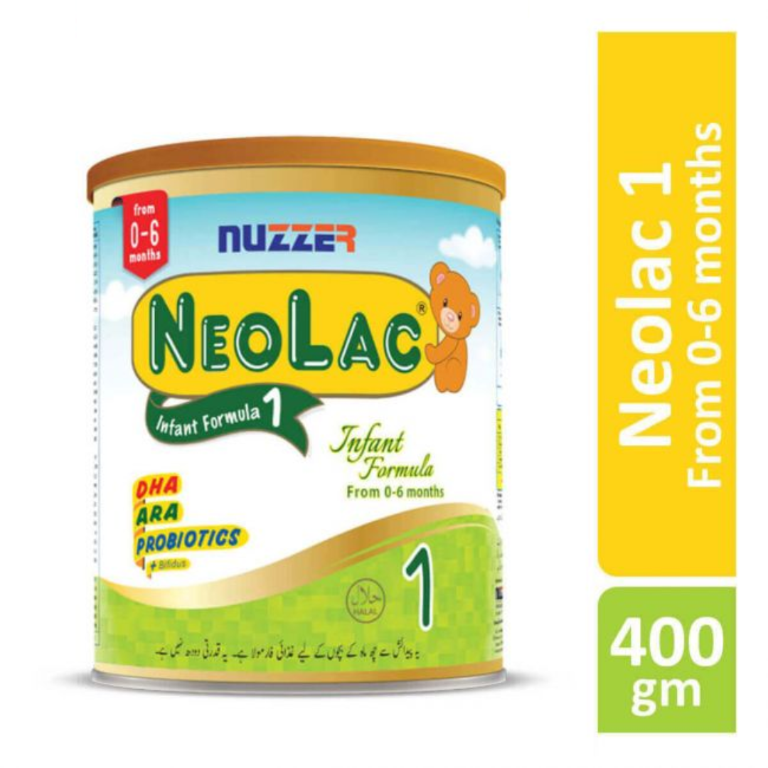 Nuzzer Neolac Infant Formula 1 400gms Tin Pack